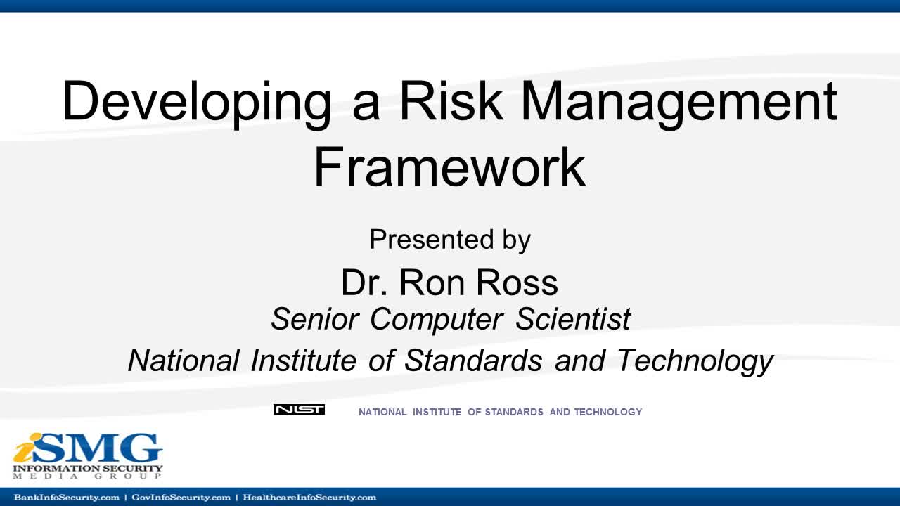 cyber security risk presentation